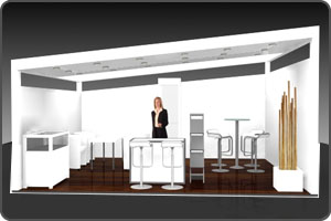 Individualbau Messestand Design